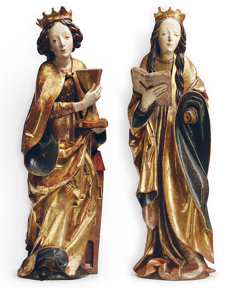 Majster Pavol z Levoče – sv. Barbora a sv. Katarína