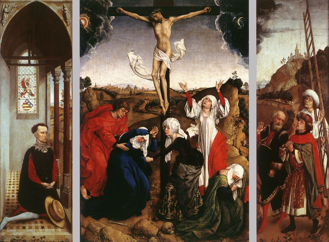 Rogier van der Weyden – Triptych v Abegg-Stiftung, Riggisberg približne 1445
